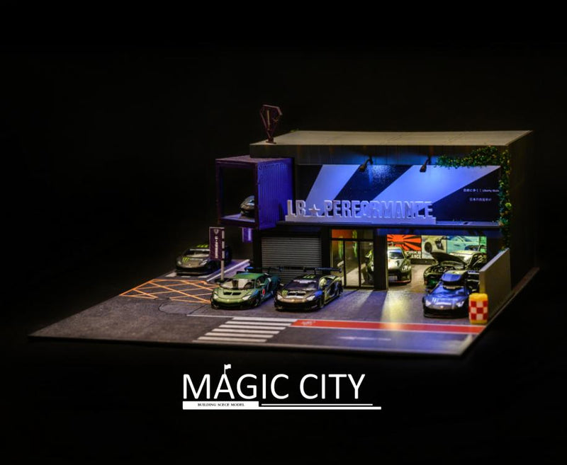 Magic City 1:64 Liberty Walk Exhibition Diorama