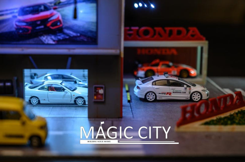 Honda Showroom Exhibition Hall Diorama