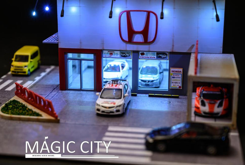 Honda Showroom Exhibition Hall Diorama