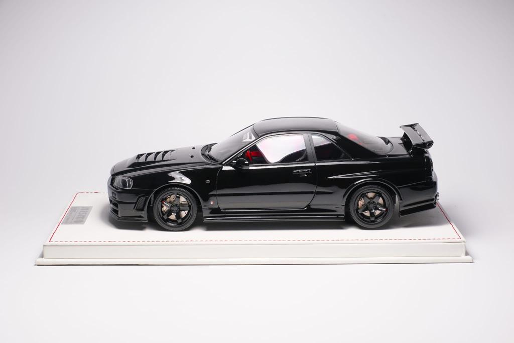 One Model 1:18 Nissan Skyline R34 Z-Tune in Black Pearl – Model