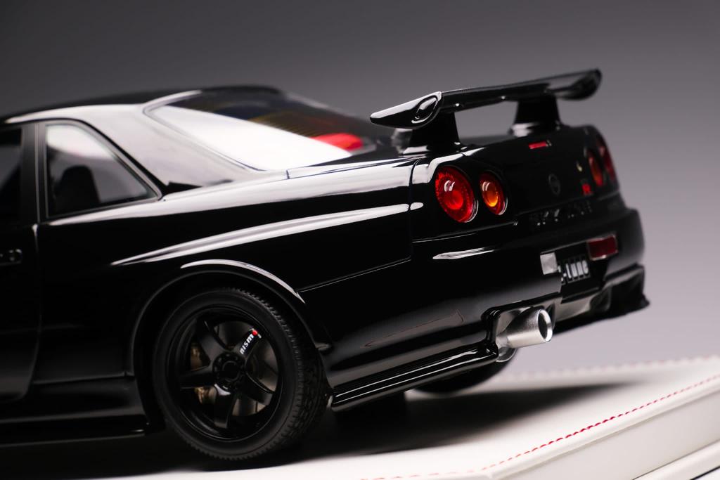 One Model 1:18 Nissan Skyline R34 Z-Tune in Black Pearl – Model