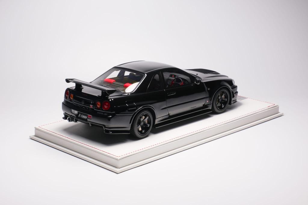One Model 1:18 Nissan Skyline R34 Z-Tune in Black Pearl – Model