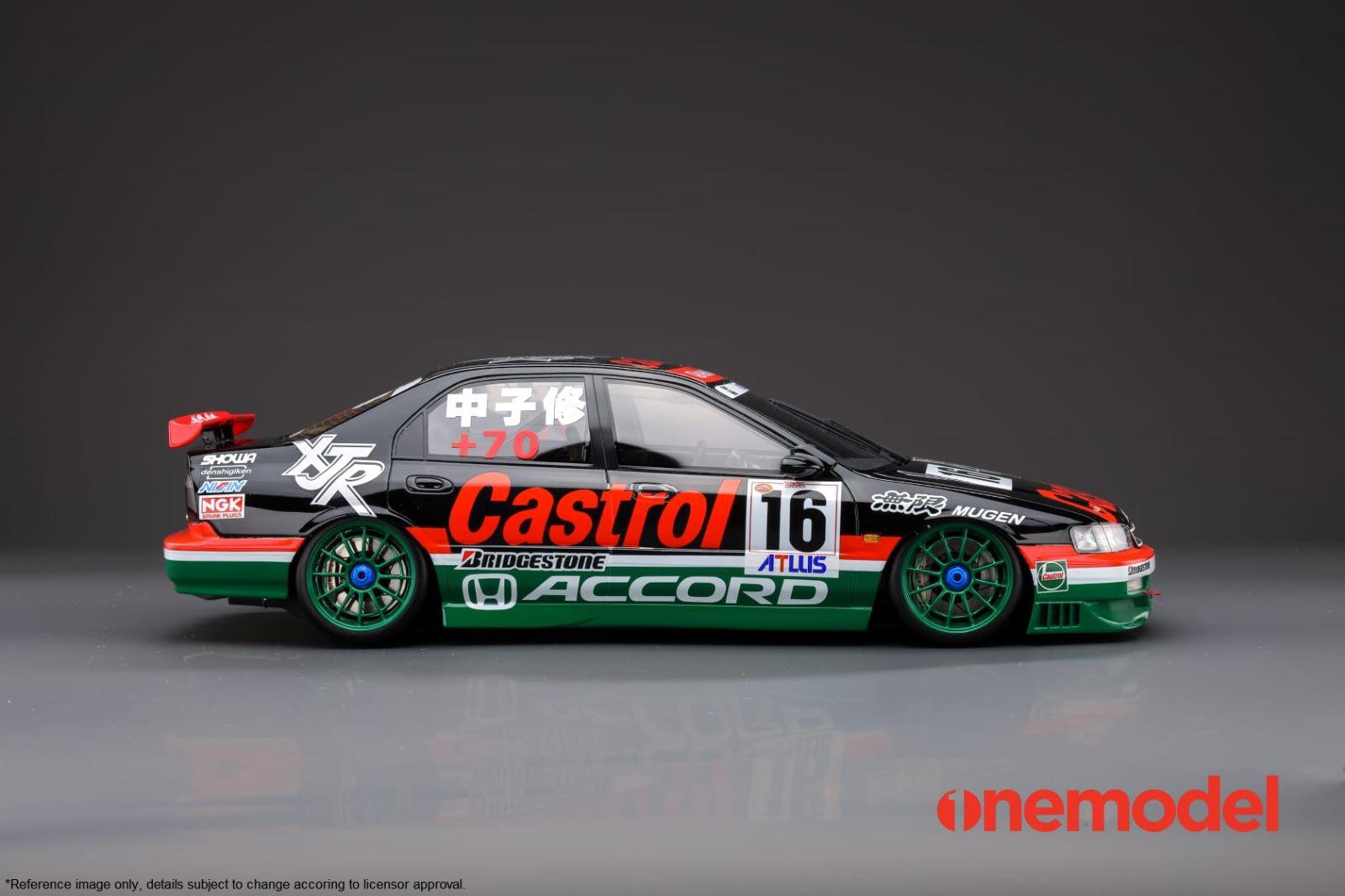 One Model 1:18 Honda Accord (CD6) #16 JTCC Castrol Version – Model