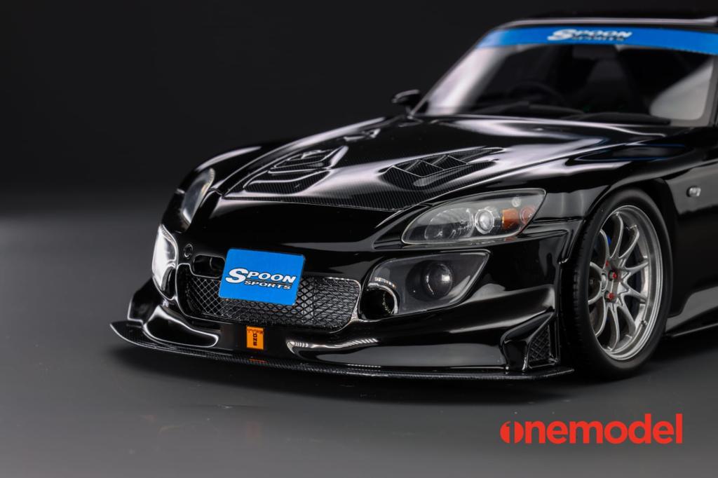 One Model 1:18 Honda AP1 S2000 Spoon Sports Street Version in