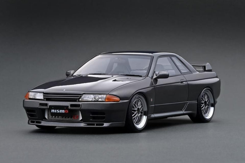 Ignition Model 1:18 Nissan Skyline GT-R NISMO R32 Gun Gray Metallic with BBS Wheels