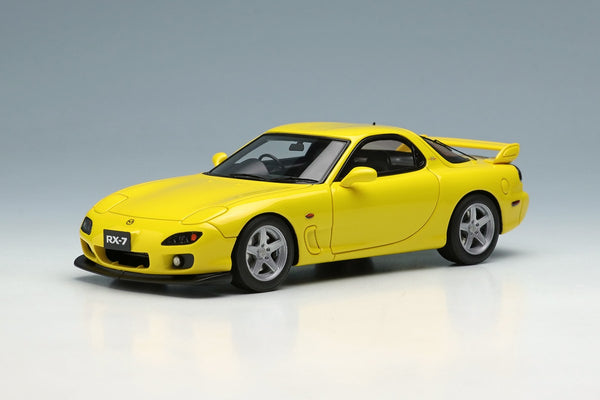 Make Up Co., Ltd. / VISION 1:43 Mazda RX-7 (FD3S) Type R Bathurst R 2001 in Sunburst Yellow