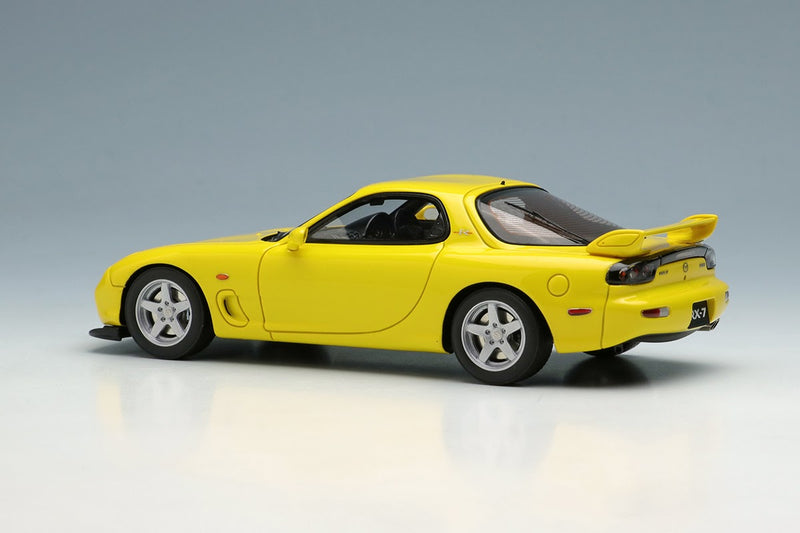 Make Up Co., Ltd. / VISION 1:43 Mazda RX-7 (FD3S) Type R Bathurst R 2001 in Sunburst Yellow
