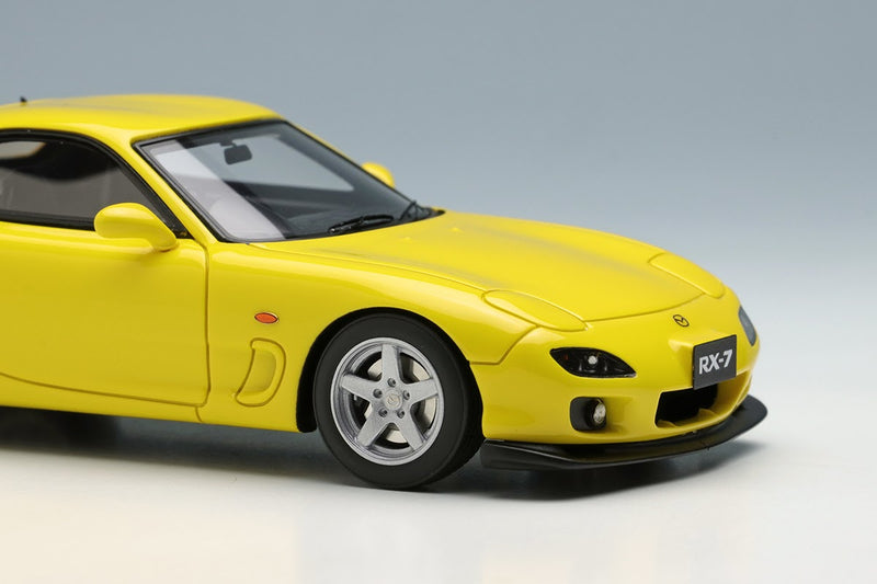 Make Up Co., Ltd. / VISION 1:43 Mazda RX-7 (FD3S) Type R Bathurst R 2001 in Sunburst Yellow