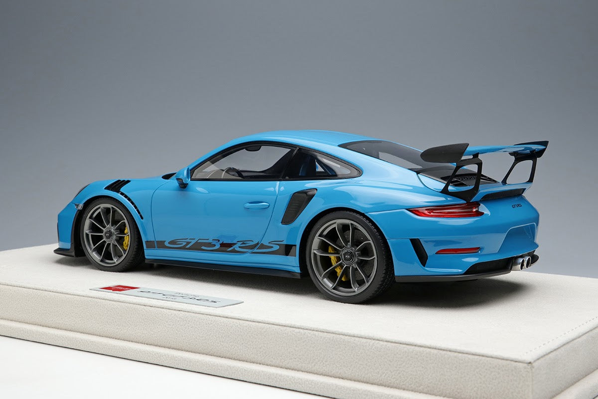 Amazon | △入手困難！Blue！GTAutos 1/18 ミニカー Porsche 911