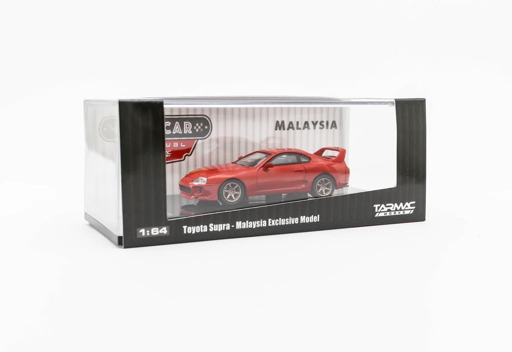 Tarmac Works 1:64 Toyota Supra 1998 Red * MiniCar Festival