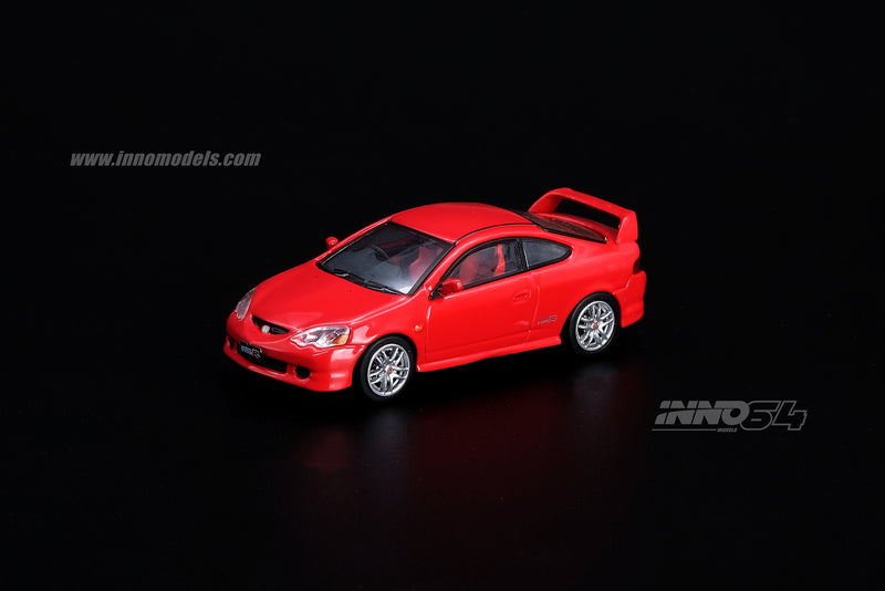 Honda Integra (RSX) Type-R DC5 Red with Extra Wheels
