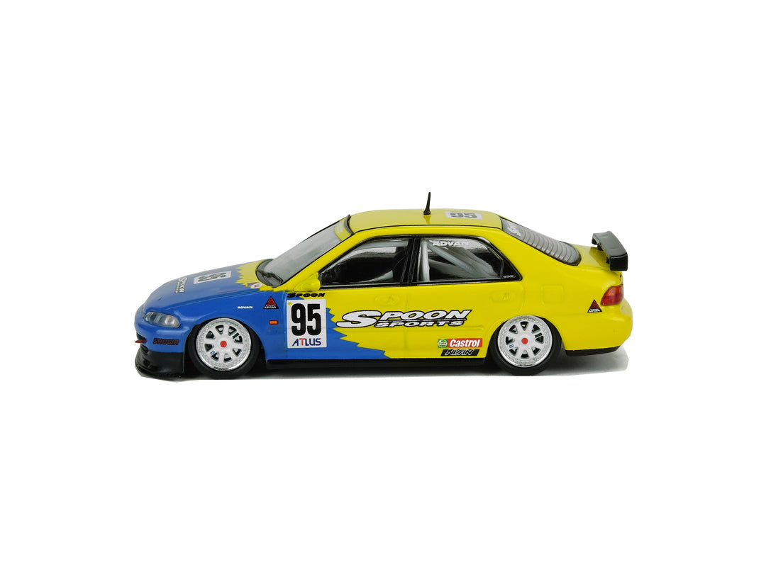INNO Models 1:64 Honda Civic EG9 FERIO #95 “SPOON SPORTS” – Model