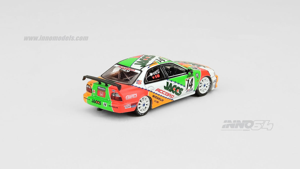 送料無料 いつまで Models INNO 1:64 1996 JTCC JACCS #14 Accord Honda ミニカー