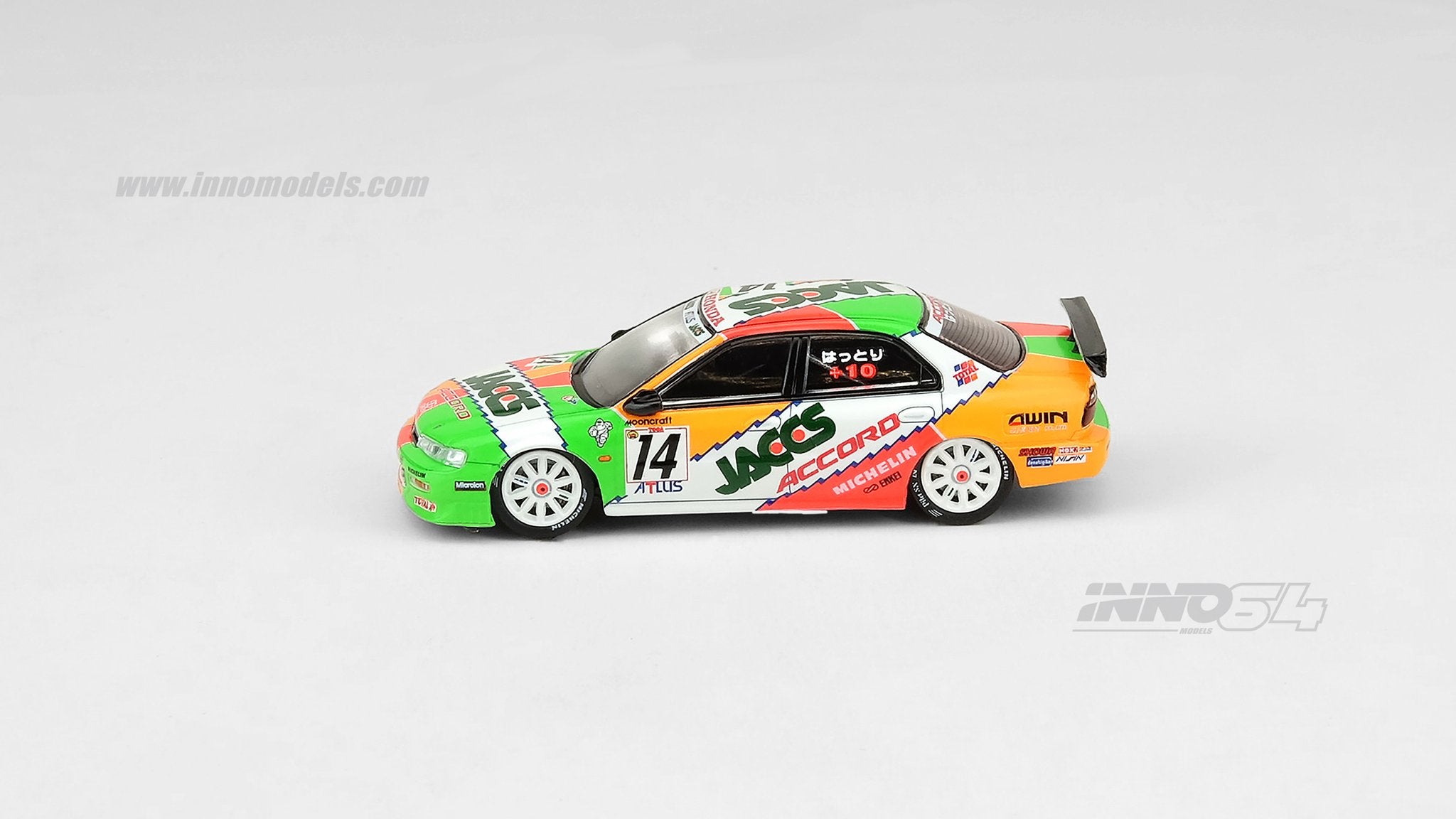 INNO Models 1:64 Honda Accord #14 JACCS JTCC 1996 – Model Cars Houston