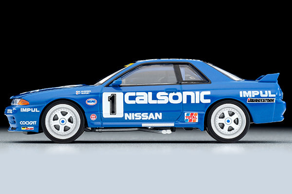 Tomytec 1:64 Nissan Skyline GT-R R32 1991 Calsonic Specification