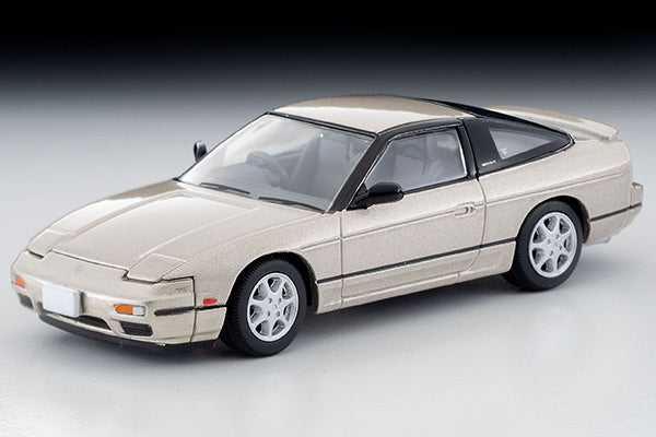 Tomytec 1:64 Nissan 180SX Type-II Special Selection in Hierroish Silver
