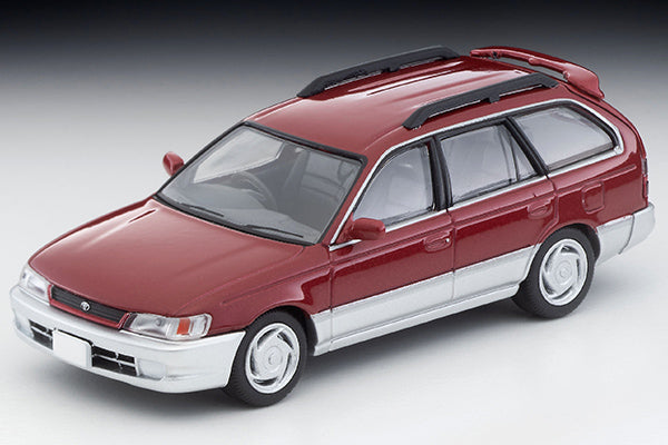 Tomytec 1:64 Toyota Corolla Wagon L Touring (Red / Silver) 1997