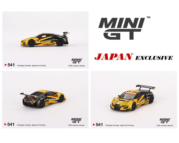 MINIGT 1:64 Honda NSX GT3 EVO22 #18 TEAM UPGARAGE 2022 Super GT Series Japan Exclusive in Yellow