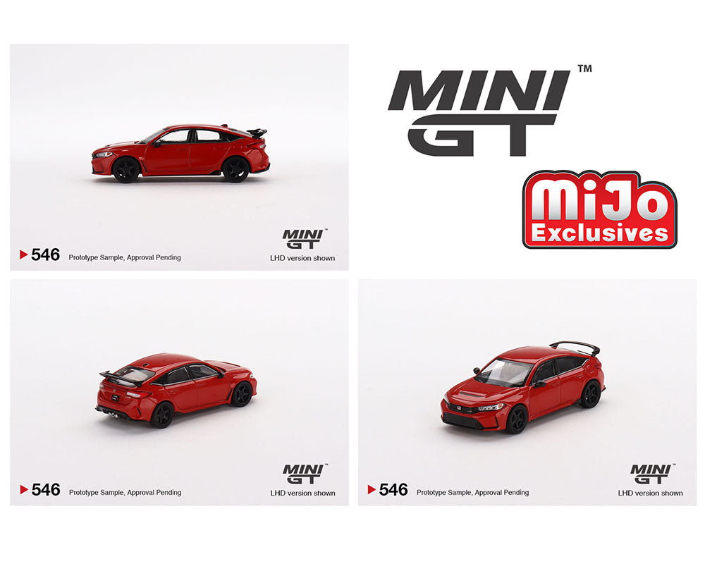 MINIGT 1/64 ホンダ シビック TYPE R FL5 2台セット MINIGT 1:64 Honda Civic Type-R (FL5) in Championship White – Model