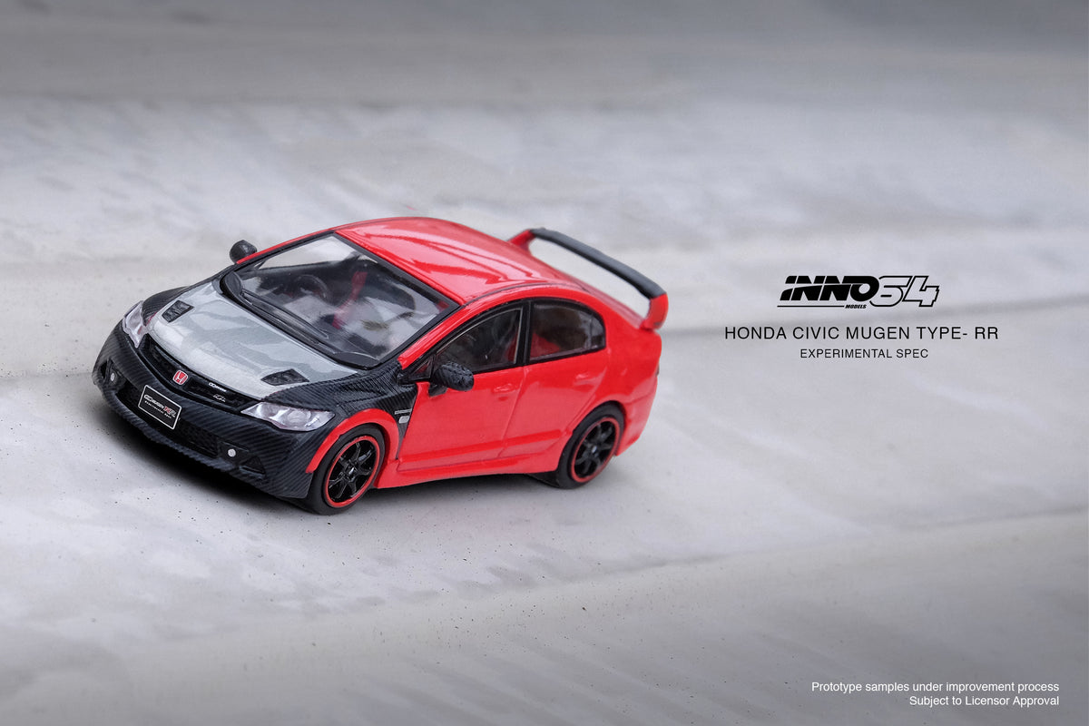 Amazon | Inno Models 1/64 ホンダ シビック FD2 MUGEN RR Experimental Spec 2008 完成品  IN64-FD2R-RRES | ミニカー・ダイキャストカー | ホビー