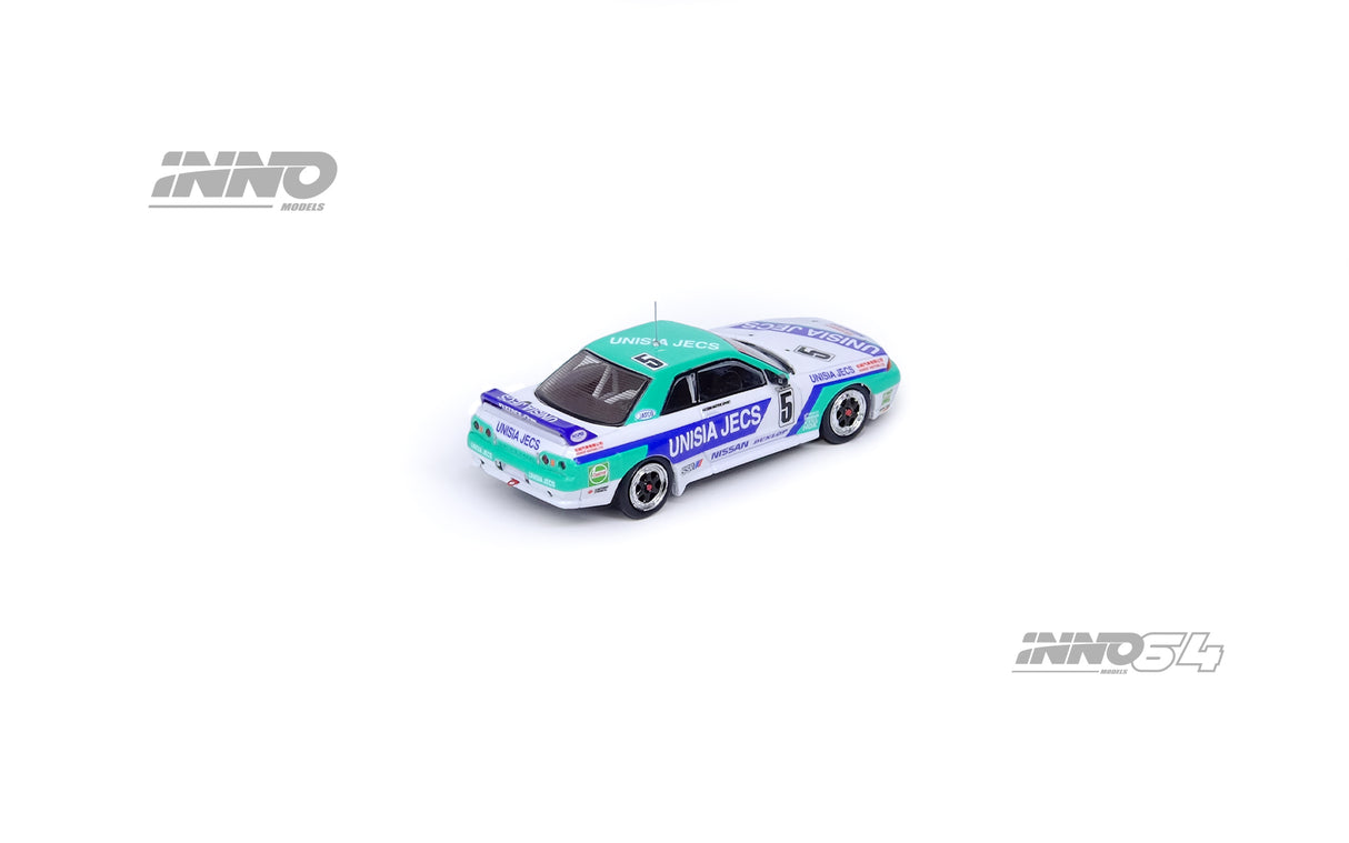 INNO Models 1:64 Nissan Skyling GTS-R (R32) #5 "UNISIA JECS"  Macau Guia Race 1992 - Masahiro Hasemi