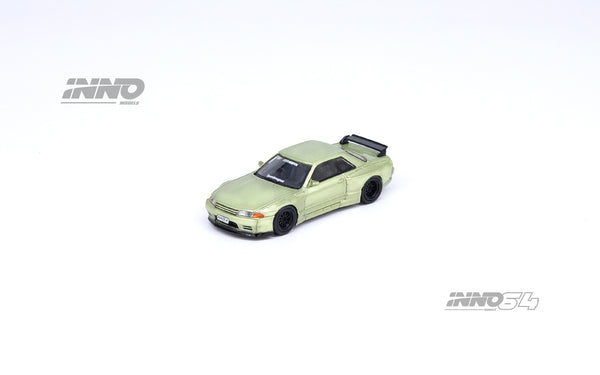 INNO64 1:64 Nissan Skyline GT-R (R32) Pandem Rocket Bunny in Milennium Jade
