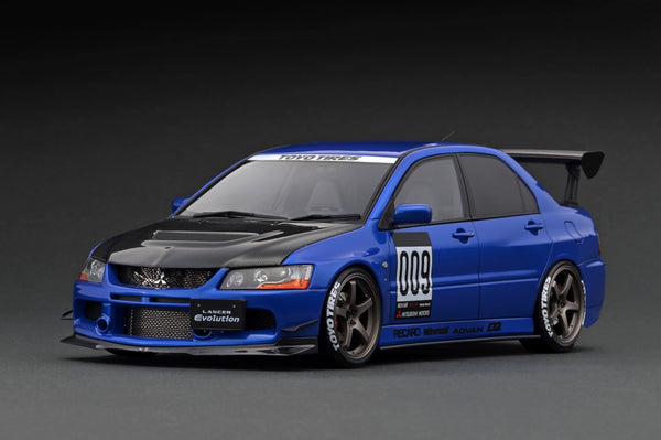 Ignition Model 1:18 Mitsubishi Lancer Evolution IX (CT9A) in Blue