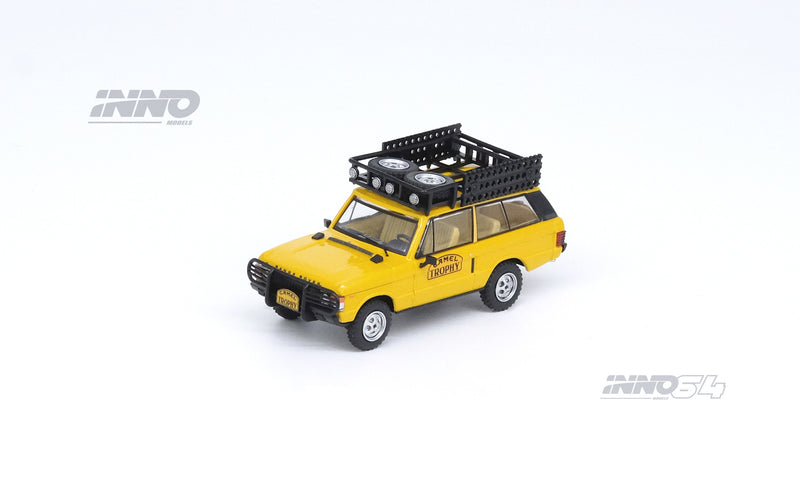 INNO64 1:64 Range Rover "CLASSIC" Camel Trophy 1982 with Accessories