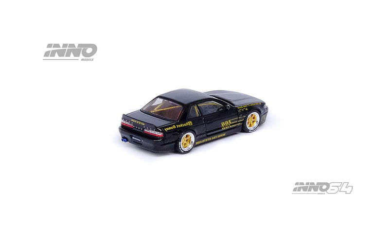 INNO64 1:64 Nissan S13 Silvia Pandem Rocket Bunny Edition in Black