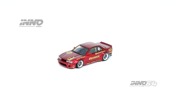 INNO64 1:64 Nissan S13 Silvia Pandem Rocket Bunny Edition in Red Metallic