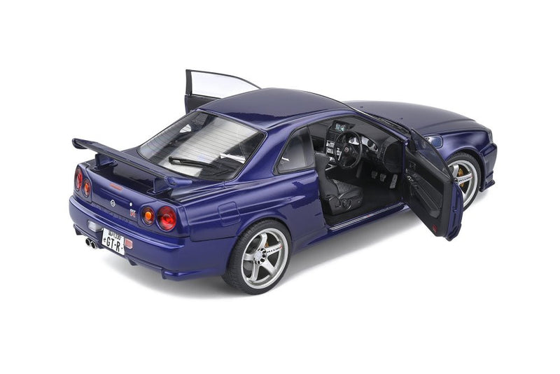 Solido 1:18 Nissan Skyline GT-R (R34) in Midnight Purple