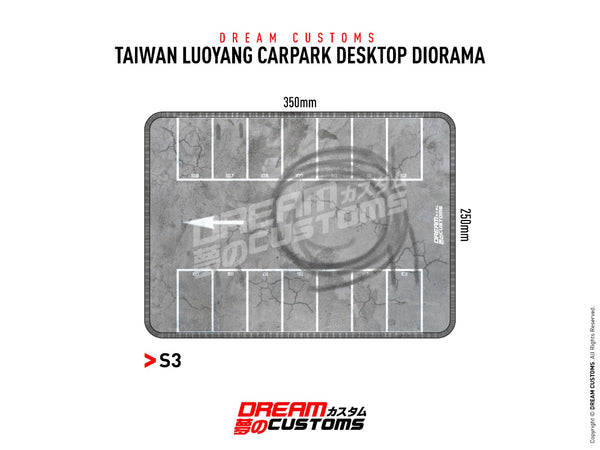 Dream Customs 1/64 Taiwan Luoyang Carpark Desktop Diorama
