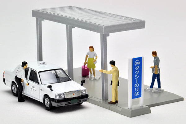 Tomytec 1:64 Diocolle 64 Car Snap Taxi Stand