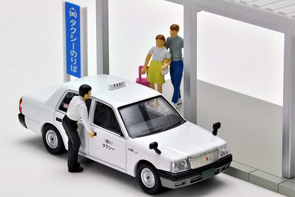 Tomytec 1:64 Diocolle 64 Car Snap Taxi Stand