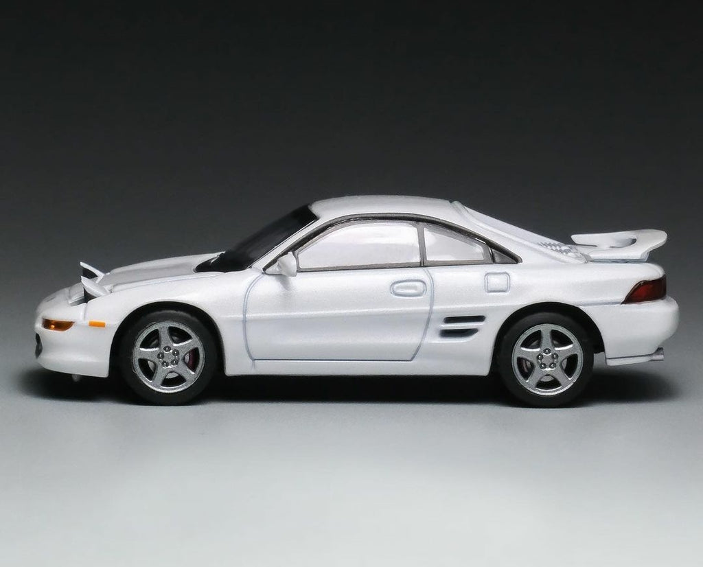 1/64 TOYOTA MR2 Turbo w/ Pop Up Lights Die-Cast - YELLOW 