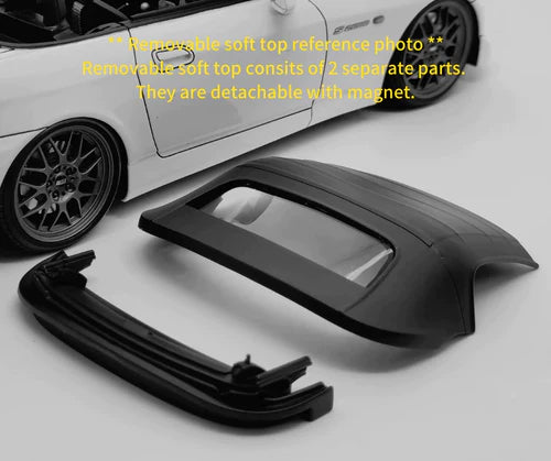 Ignition Model 1:18 Honda S2000 (AP2) in Dark Silver with Carbon Bonnet