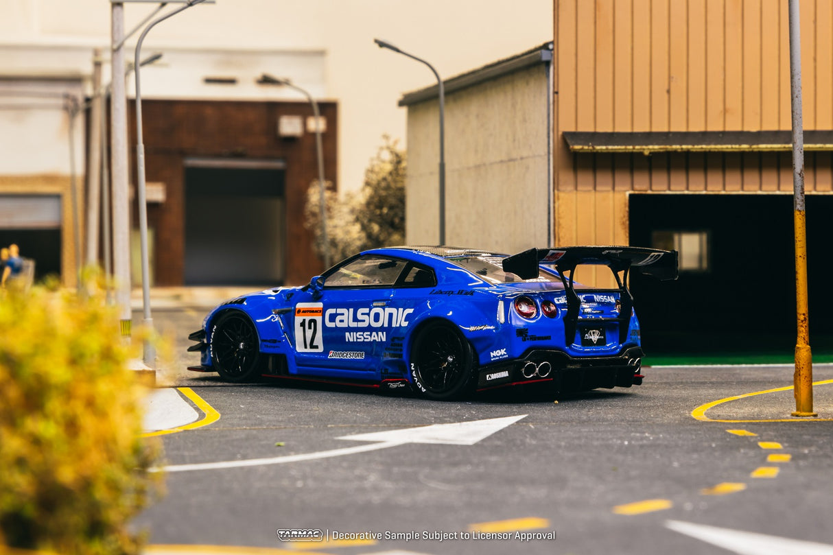Tarmac Works 1:43 Nissan GT-R LB-WORKS R35 Type 2, Calsonic Edition ...