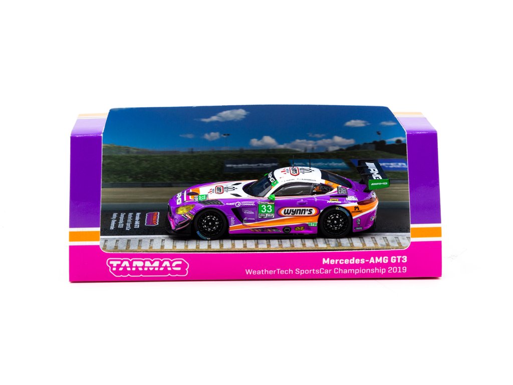 Tarmac Works 1:64 Mercedes-AMG GT3 WeatherTech SportsCar Championship 2019 #33