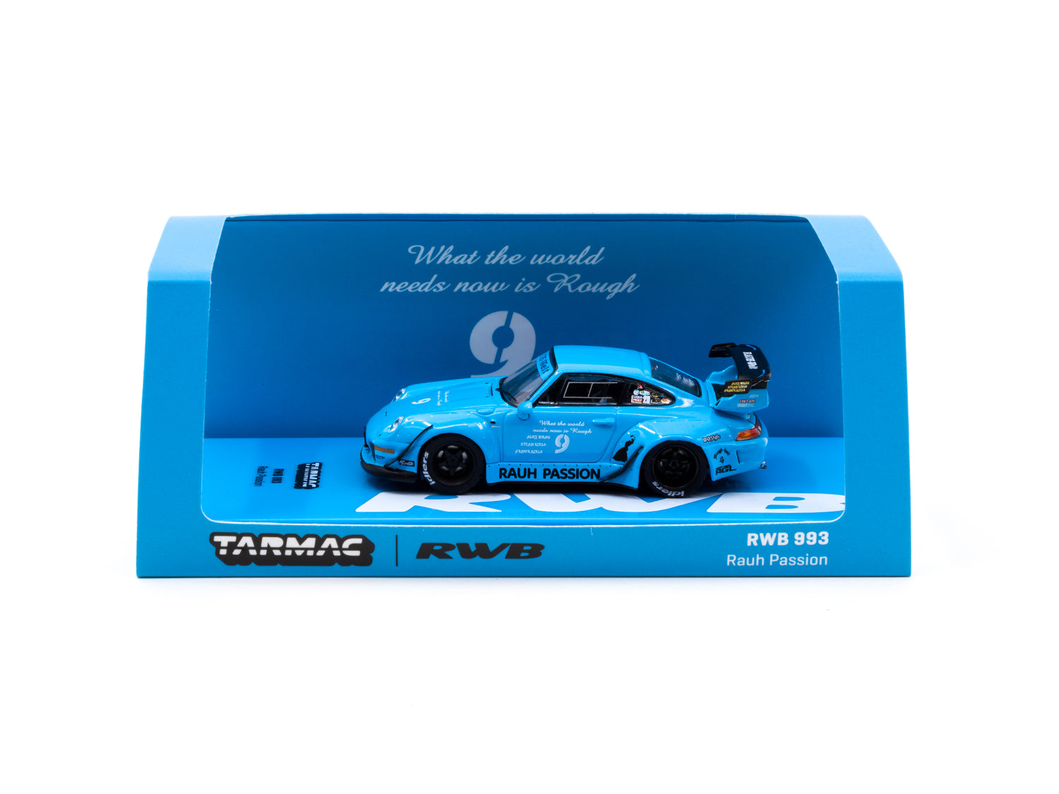 Porsche 993 RWB Rauh Passion in Blue – Model Cars Houston