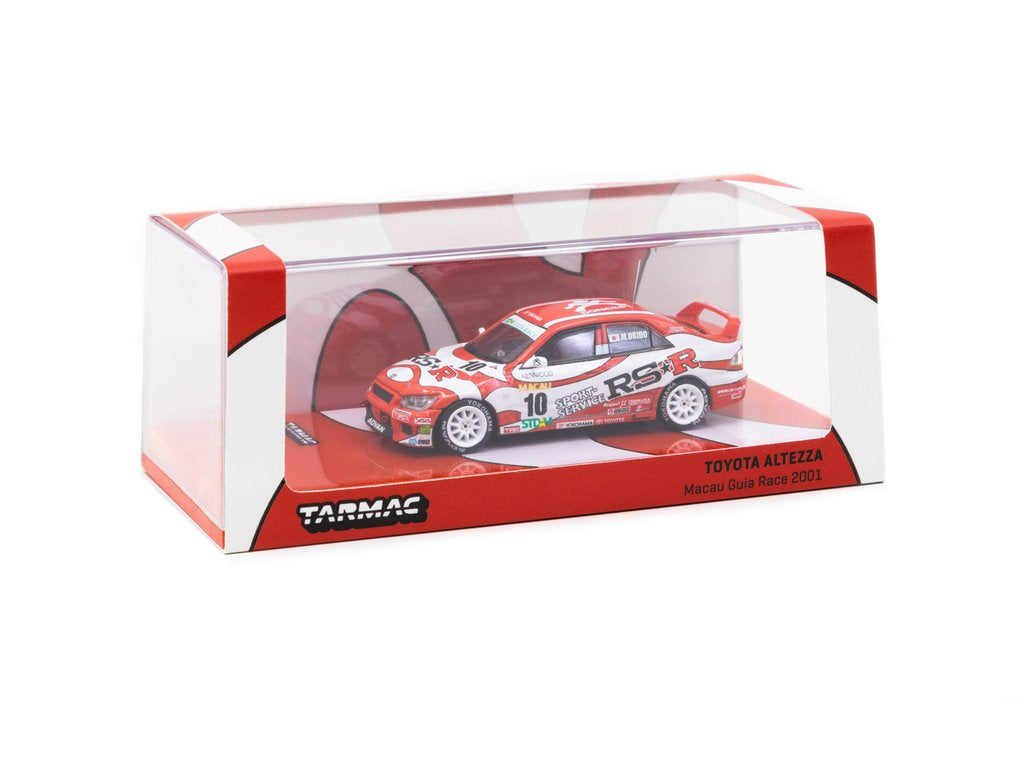 Tarmac Works 1:64 Toyota Altezza RS200 IS300 MGP 2001 #10 Manabu Orido