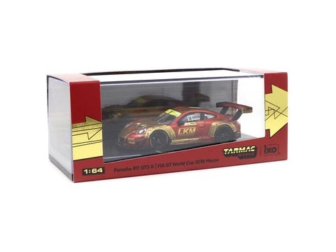 Tarmac Works 1:64 Porsche 911 GT3 R Macau GT Cup - FIA GT World Cup 2018