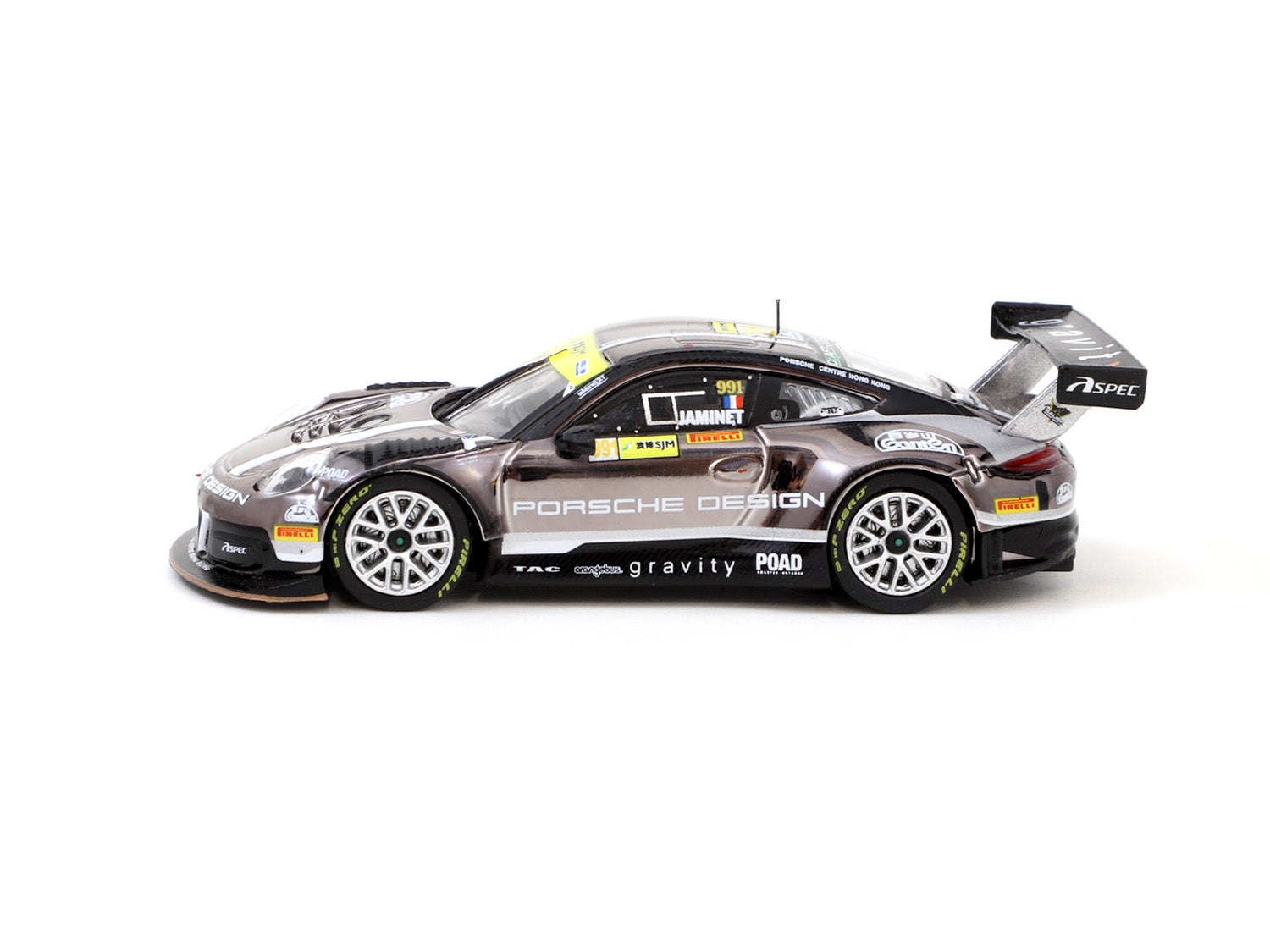 Tarmac Works 1:64 Porsche 911 GT3 R Macau GT Cup FIA GT World Cup