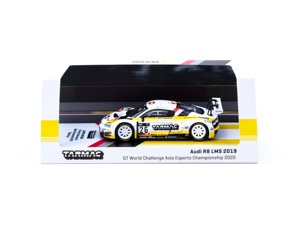 Tarmac Works 1:64 Audi R8 LMS 2019 GT World Challenge Asia Esports Championship 2020 #26
