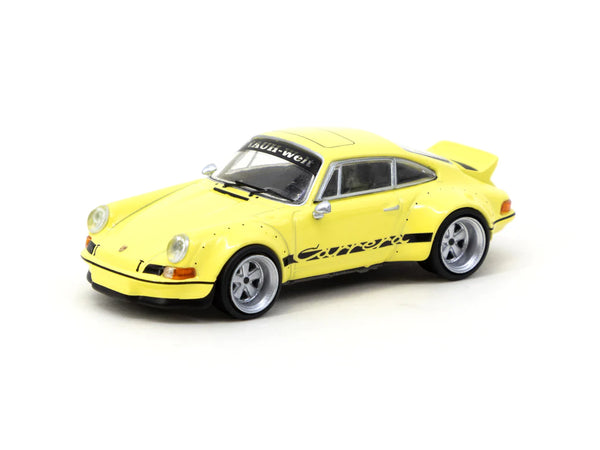 Tarmac Works 1:64 Porsche RWB Backdate in Yellow