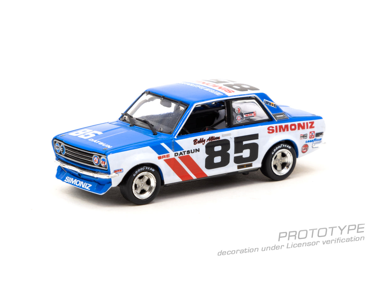 Tarmac Works 1:64 Nissan BRE Datsun 510, Trans-Am 2.5 Championship 1972, Bobby Allison