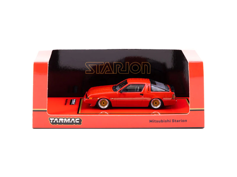 Tarmac Works 1:64 Mitsubishi Starion in Bright Red