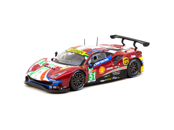 Tarmac Works 1:64 Ferrari 488 GTE, 24h of Le Mans 2019 - Winner of LMGTE Pro, Calado / Pier Guidi / Serra