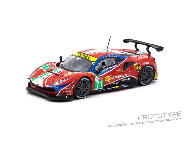 Tarmac Works 1:64 Ferrari 488 GTE, 24h of Le Mans 2020, M. Molina / D. Rigon / S. Bird