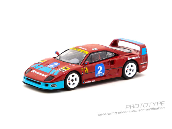 Tarmac Works 1:64 Ferrari F40 GT, Italian GT Championship 1992, Pierre-Alexandre Popoff