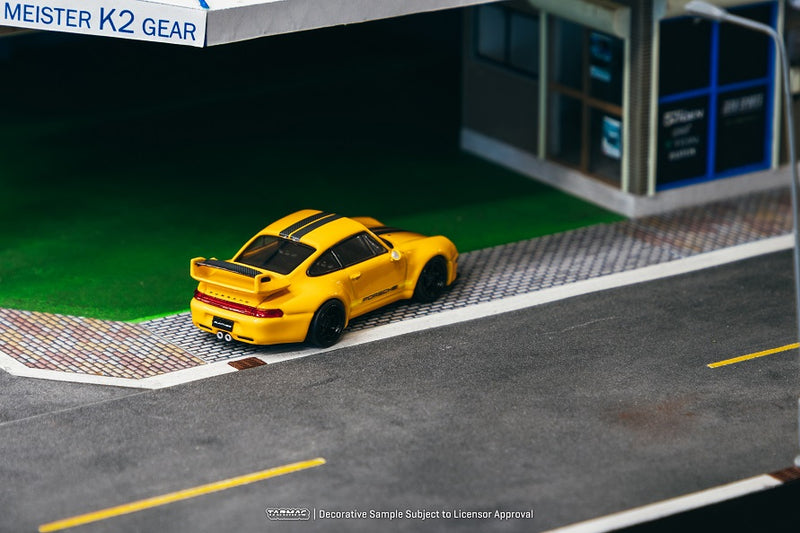 Tarmac Works 1:64 Porsche 993 Remastered Gunther Werks in Yellow